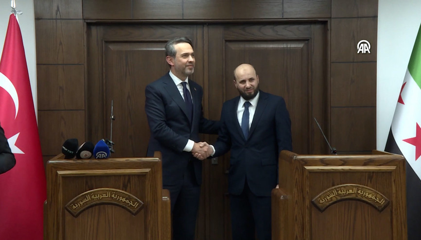 Enerji ve Tabii Kaynaklar Bakanı Bayraktar, Suriyeli mevkidaşıyla ortak basın toplantısında konuştu