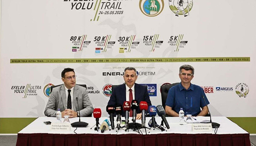 Efeler Yolu Ultra Trail maratonunda 6 ülkeden 256 sporcu yarışacak