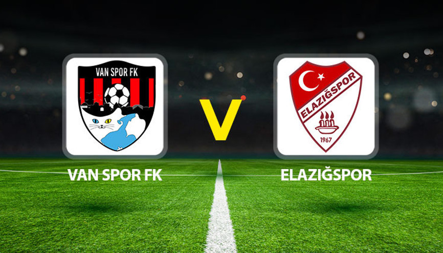 CANLI YAYIN: Van Spor FK - Elazığspor maçı ne zaman saat kaçta, hangi kanalda