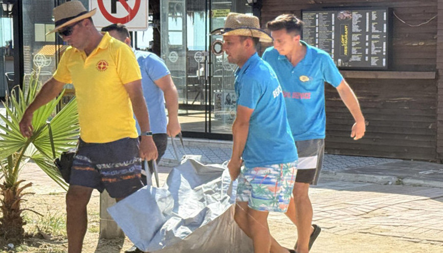 Talihsiz olay Alman turist güneşlenirken öldü