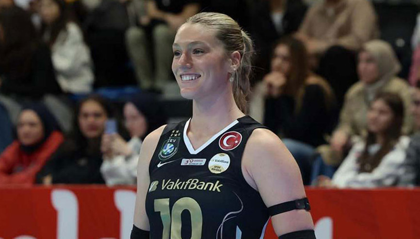 VakıfBank Kadın Voleybol Takımı, ABDli oyuncu Kendall Kipp ile yollarını ayırdı