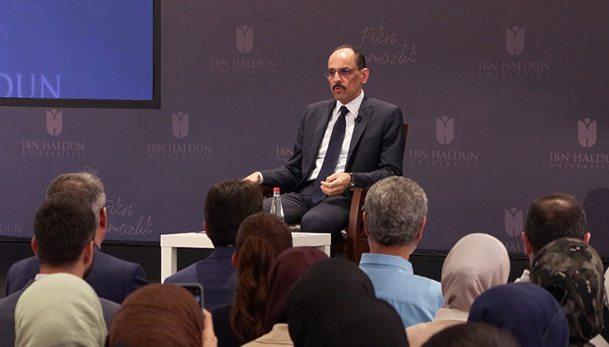 MİT Başkanı İbrahim Kalın, İbn Haldun Akademinin kapanış dersine katıldı