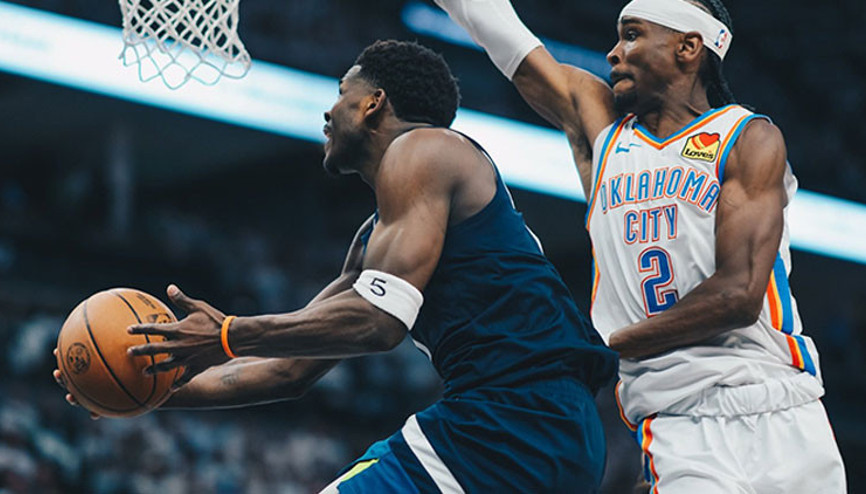 Timberwolves, Thunderı 143-101 yenerek seride durumu 2-1 yaptı
