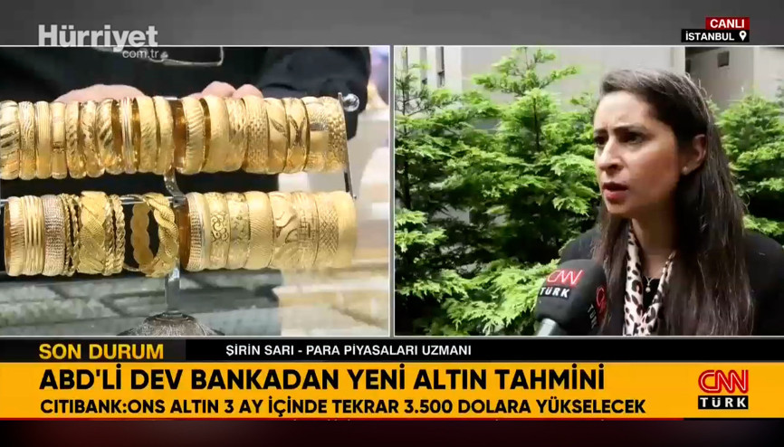 Altın yine rekor mu kıracak ABDli dev bankadan yeni tahmin