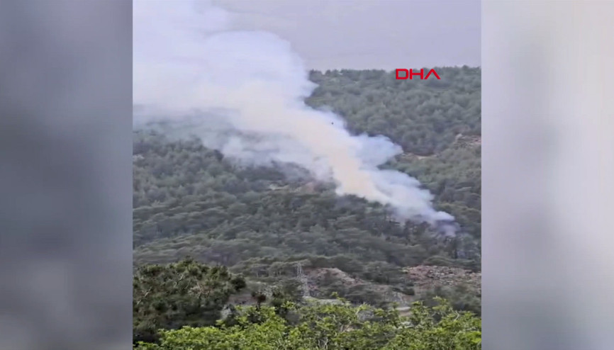 Kumluca’da orman yangını Kumluca’da orman yangını