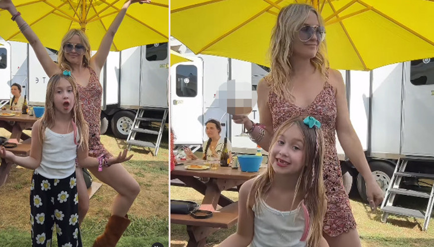 Üç ilişkiden üç çocuk doğurdu: Bir tane daha neden olmasın En küçük kızı bile boyuna yetişti