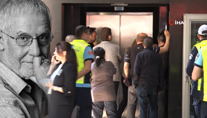 İlhan Şeşen’in cenazesi asansörde mahsur kaldı