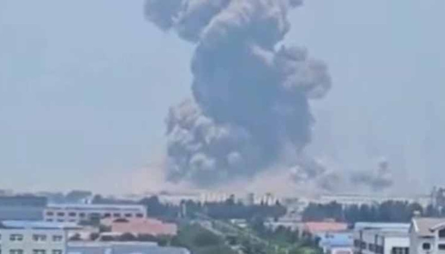 Çinde korkunç patlama: Kimya fabrikası cehenneme döndü