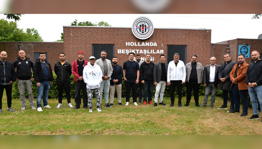 Hollanda Beşiktaşlılar Derneği yeni binasına kavuştu Hollanda Beşiktaşlılar Derneği yeni binasına kavuştu