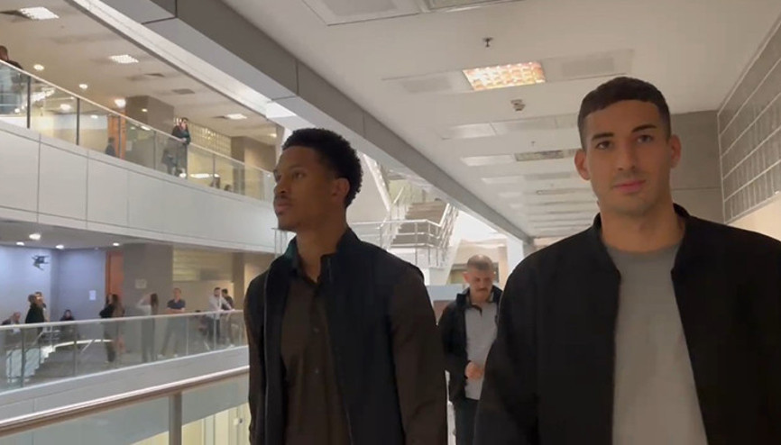 Fenerbahçeli futbolcular, olaylı Galatasaray derbisi için adliyede