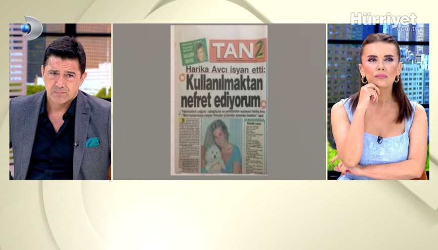 Harika Avcının ev sahibi Neler Oluyor Hayatta programında konuştu