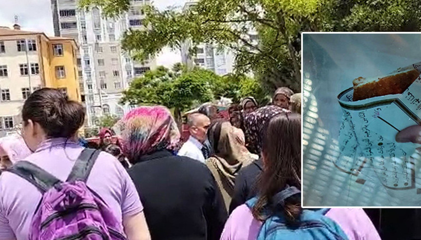 Gaziantepte okul kantininde tepki çeken olay Manevi değerleri zedeleyen satışa soruşturma