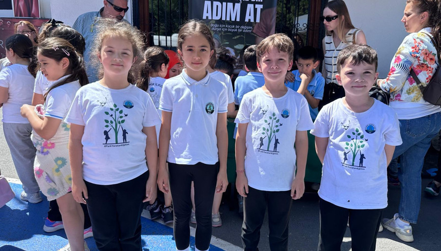 Miniklerden İstanbul’a ‘nefes’