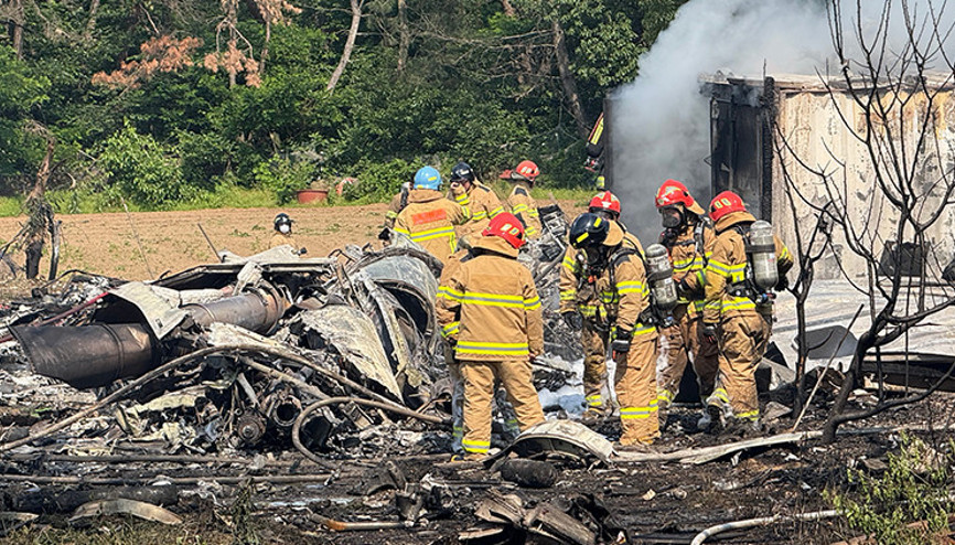 Güney Korede uçak kazası: Mürettebatın cansız bedenine ulaşıldı
