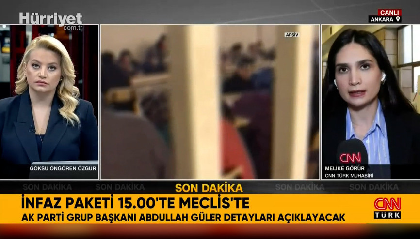 İnfaz paketi TBMM’ye sunuluyor