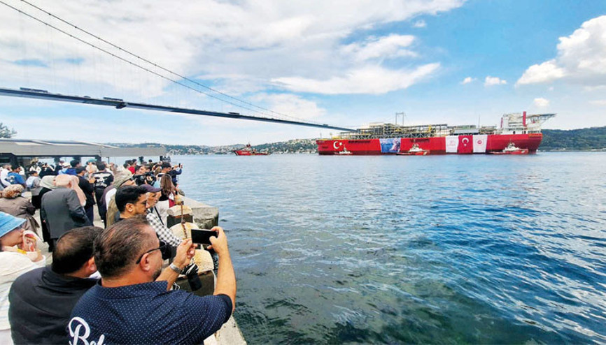 İstanbul’un fethinin 572. yılında: ‘Osman Gazi’ Karadeniz Görevinde