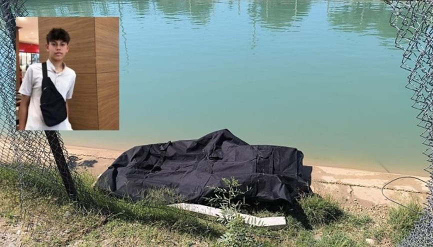 Kanala düşen gence 5 gün sonra ulaşıldı