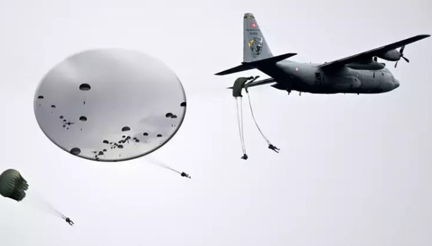 ‘Erciyes-2025 Tatbikat’ından nefes kesen anlar