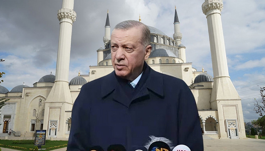 Cumhurbaşkanı Erdoğan, cuma namazını Mimar Sinan Camisinde kıldı