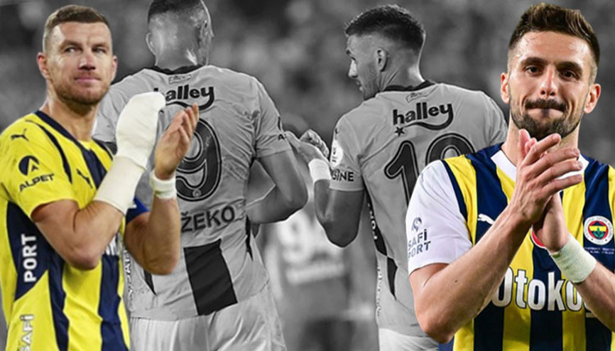 Fenerbahçe, Edin Dzeko ve Dusan Tadice veda etti
