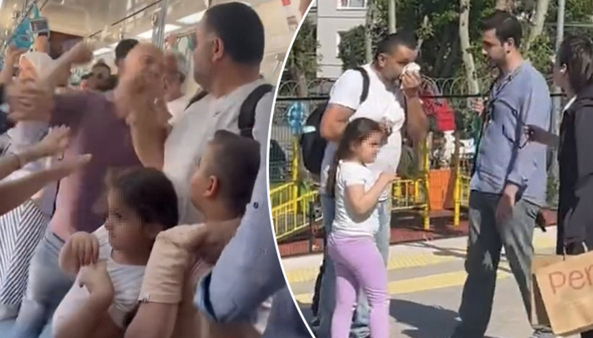 Görüntüler infial yaratmıştı Marmarayda çocuklarının yanında babayı darbeden şüphelinin ifadesi ortaya çıktı