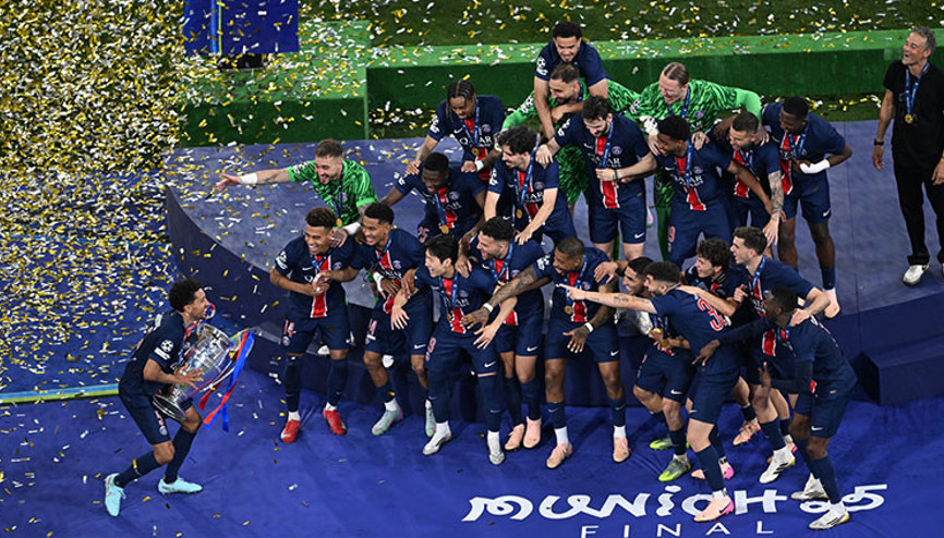 Son Dakika: Şampiyonlar Liginde şampiyon PSG Inter finali 5 golle kaybetti