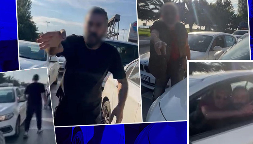 Maltepe’de trafik tartışmasında dehşeti yaşattı Telefonu yüzüne fırlattı Maltepe’de trafik tartışmasında dehşeti yaşattı Telefonu yüzüne fırlattı