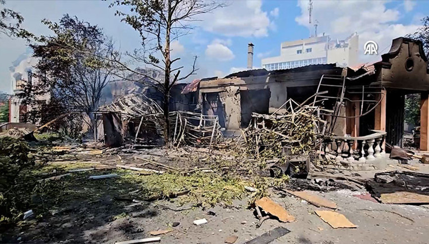 Ukrayna: Rus ordusunun Hersona düzenlediği saldırı sonucu 1 kişi öldü, 2 kişi yaralandı