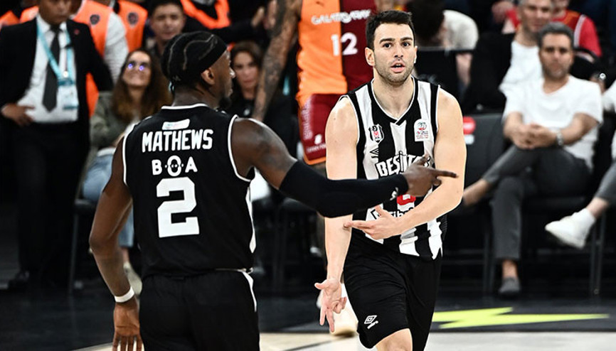 Beşiktaş Fibabanka, Galatasarayı farklı geçti, yarı finale yükseldi