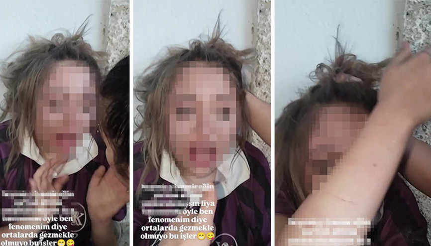 Bu vandallık iki erkek için Alıkoydukları genç kıza kabusu yaşattılar: Dövdüler, hakaret edip zorla özür dilettiler