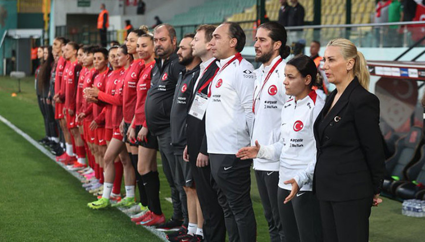 A Milli Kadın Futbol Takımı, UEFA Uluslar Liginde yarın Yunanistan ile karşılaşacak