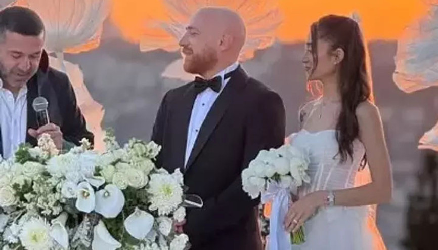 Furkan Kızılay evlendi