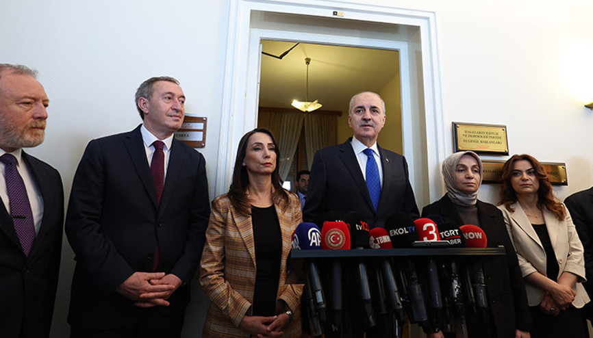 TBMM Başkanı Kurtulmuştan DEM Parti ve İYİ Partiye ziyaret TBMM Başkanı Kurtulmuştan DEM Parti ve İYİ Partiye ziyaret