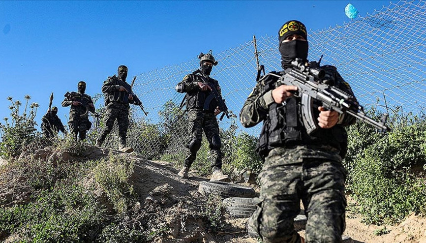 Kassam Tugayları Gazzedeki İsrail askerlerini hedef aldı Kassam Tugayları Gazzedeki İsrail askerlerini hedef aldı