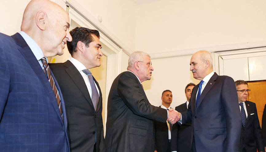 Kurtulmuş partiler turunu tamamladı Kurtulmuş partiler turunu tamamladı