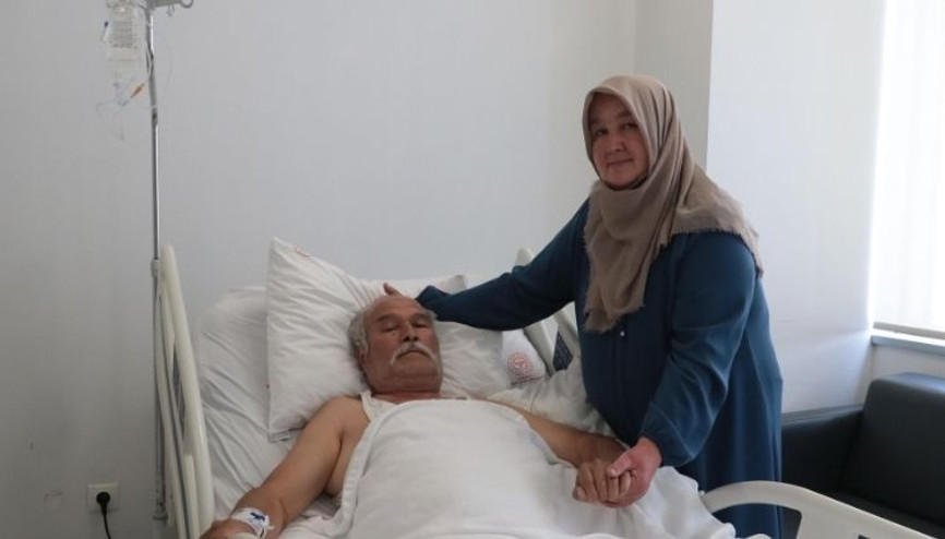 İnme geçirdi, altın saat dilimiyle hayata tutundu