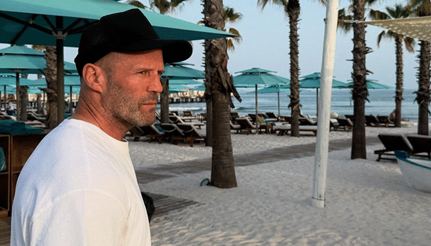 Antalyada tatil yapan Jason Stathamdan Geri dönmek harika paylaşımı