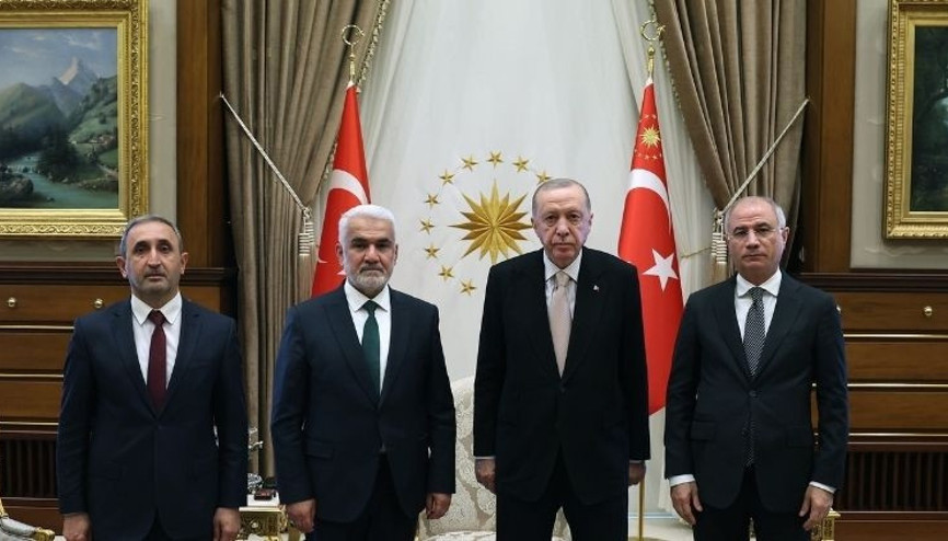 Cumhurbaşkanı Erdoğan, Yapıcıoğlunu kabul etti