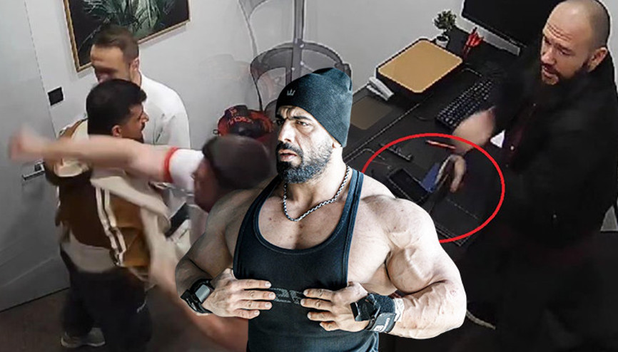 Milli sporcuya makam odasında öldüresiye dayak Silah çekti, korumalarına vur emri verip dövdürdü