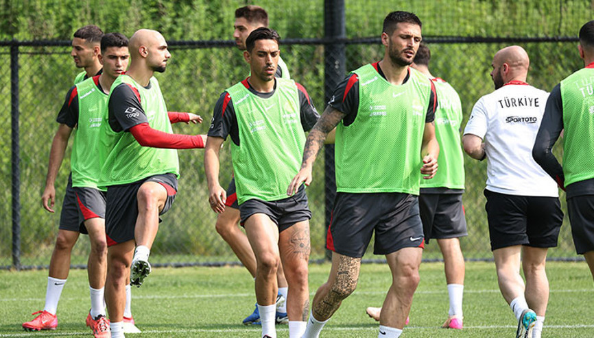 A Milli Futbol Takımı, ABD maçının hazırlıklarını sürdürdü