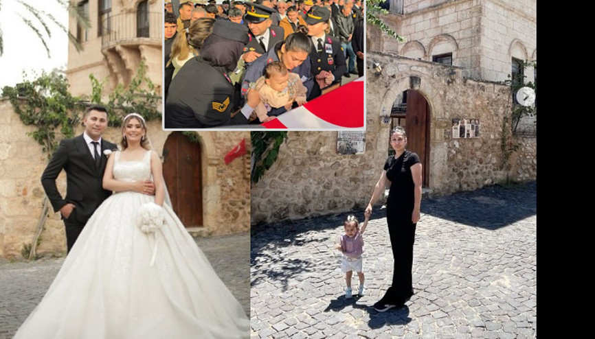 2 yıldır dinmeyen acı Şehit eşinden evlilik yıldönümünde yürek yakan fotoğraflar