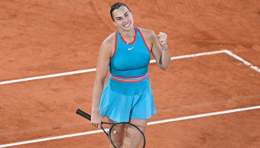 Fransa Açıkta Aryna Sabalenka finale yükseldi