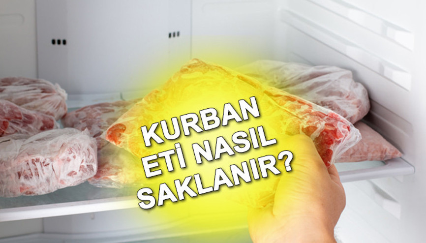 Kurban eti ne kadar dinlendirilir Kurban eti nasıl saklanır, nelere dikkat edilmeli İşte kurban etiyle ilgili uzaman tavsiyeleri
