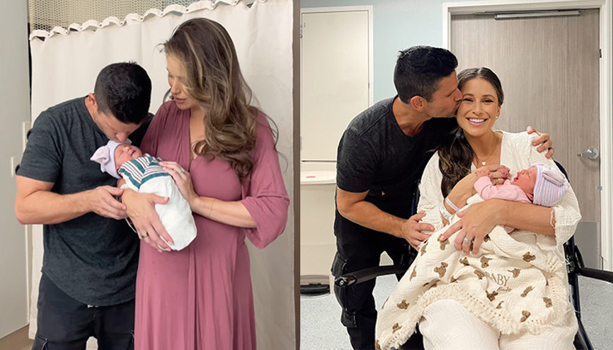 Ünlü çiftin bebek sevinci: Dört yılda dört çocukları oldu Bu gidişle futbol takımı kuracağız