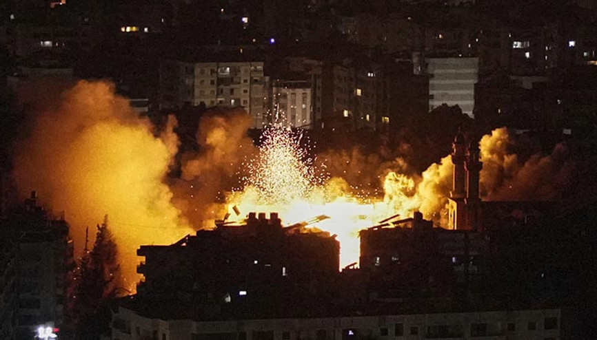 İsrailden arefe gecesi Beyruta hava saldırısı