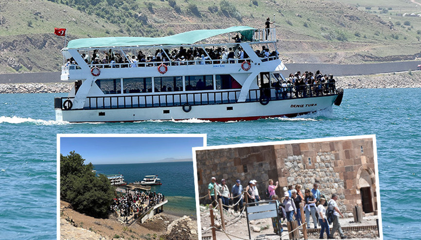 Doğu Anadoluda masalsı bir yer Kente gelenlerin ilk güzergahı oluyor: On binlerce kişi ziyaret etti...  Büyüleyici bir hikayesi ve manzarası var