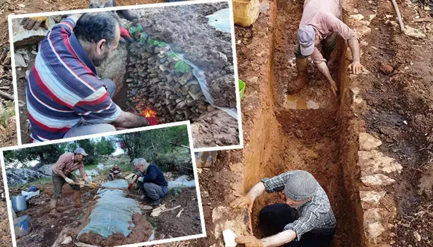 Toprağın içinden çıkarıp yakıyorlar: Yılda sadece 80 kilo elde ediliyor