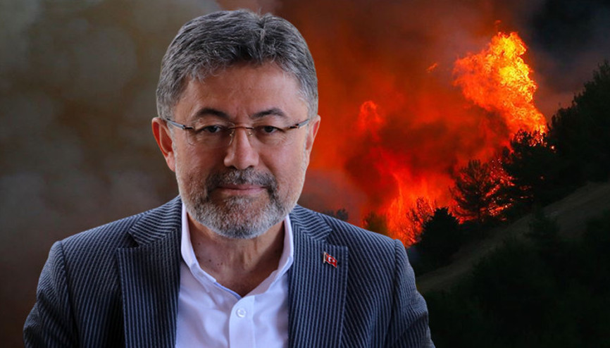 Tarım ve Orman Bakanı Yumaklıdan orman yangını uyarısı