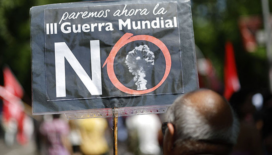 Savaşa ve silahlanmaya karşı sokağa çıktılar