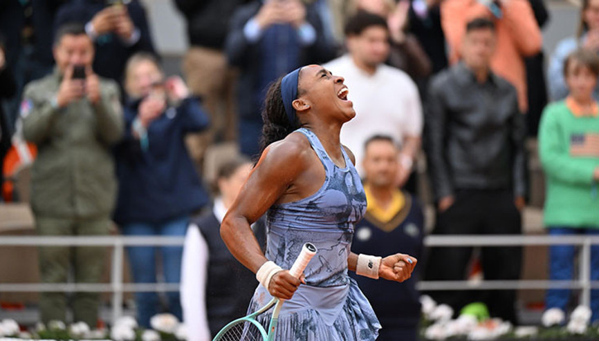 Fransa Açıkta şampiyon Coco Gauff